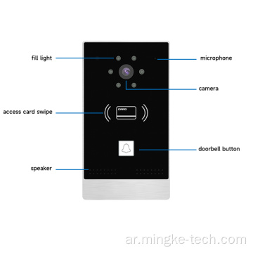 Smart Villa IP Video Doorphone Intercom Wires